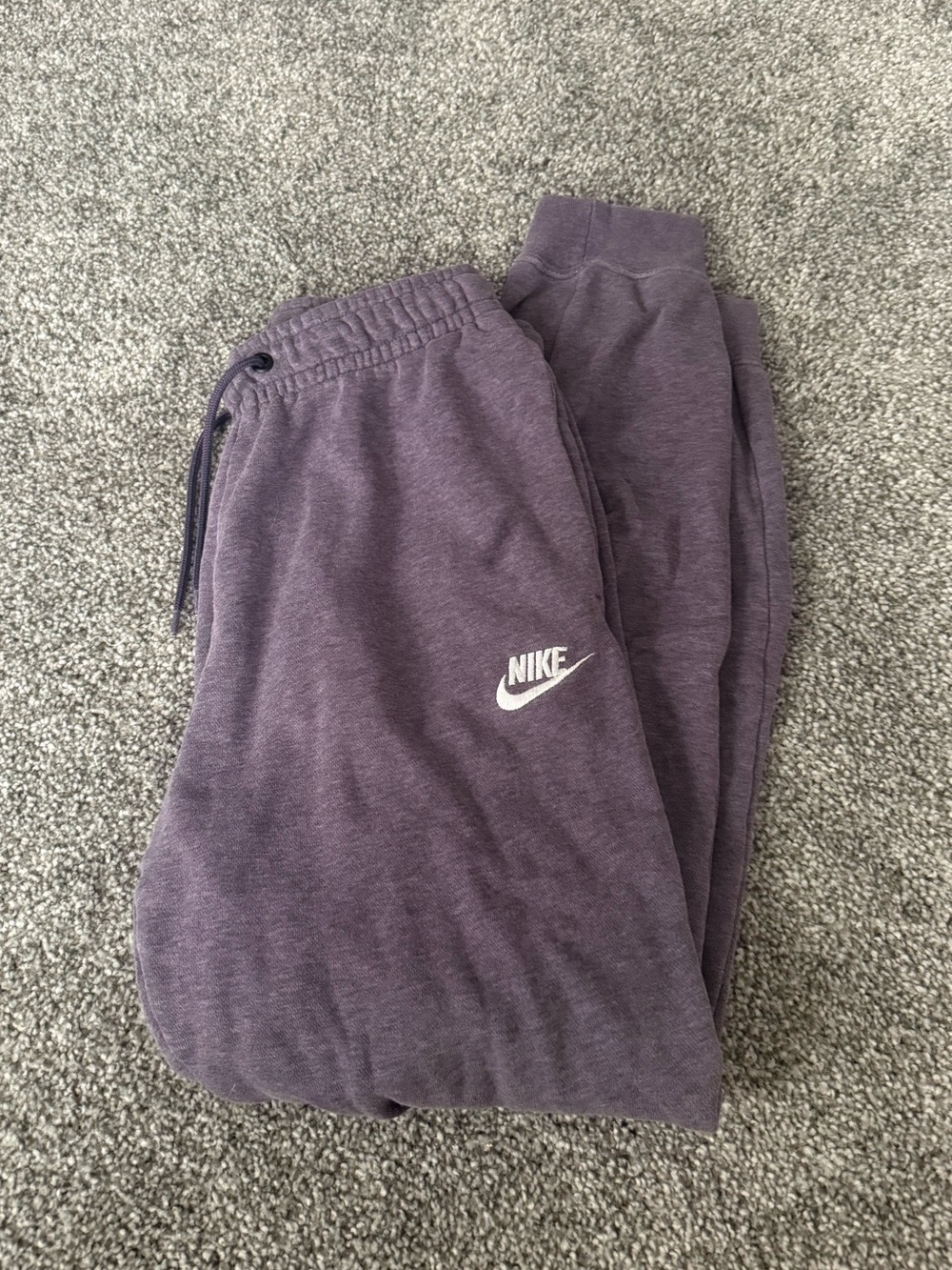 Purple Nike joggers
